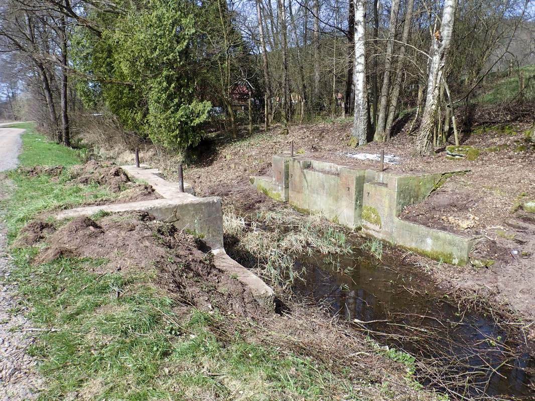 Ligne Maginot - DAMBACH Centre (Barrage 09) (Inondation défensive) - Pertuis du barrage numéro 9 : Dambach centre - B.Henrich