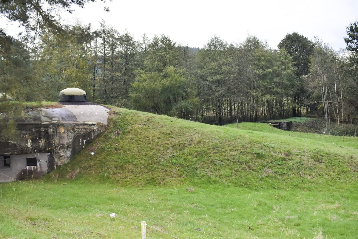 Ligne Maginot - DAMBACH-NORD (BARRAGE 08) - (Inondation défensive) - Le barrage et la casemate Dambach  Nord-Neunhoffen