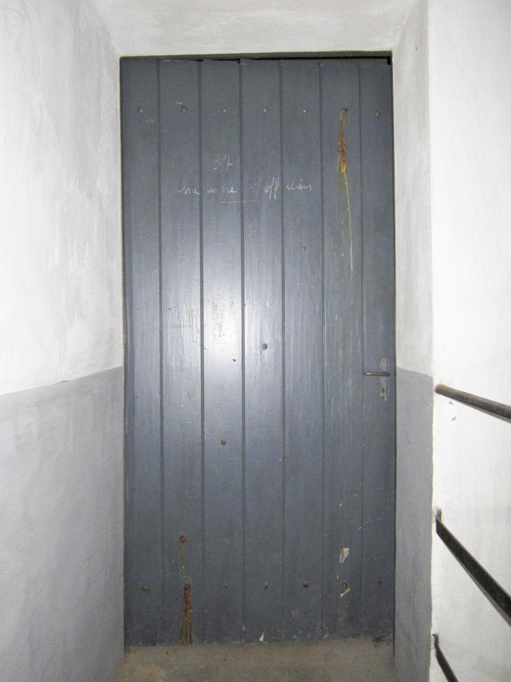 Ligne Maginot - BUCHHOLZBERG (I / 79° RIF) - (Abri) - Entrée de la chambre des officiers
