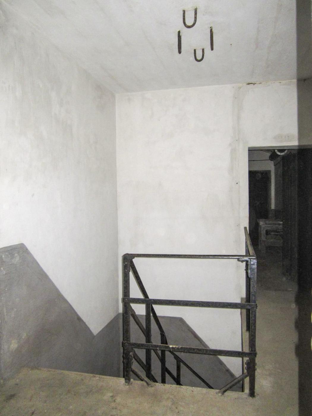 Ligne Maginot - BUCHHOLZBERG (I / 79° RIF) - (Abri) - Escalier Ouest vers l'étage inférieur