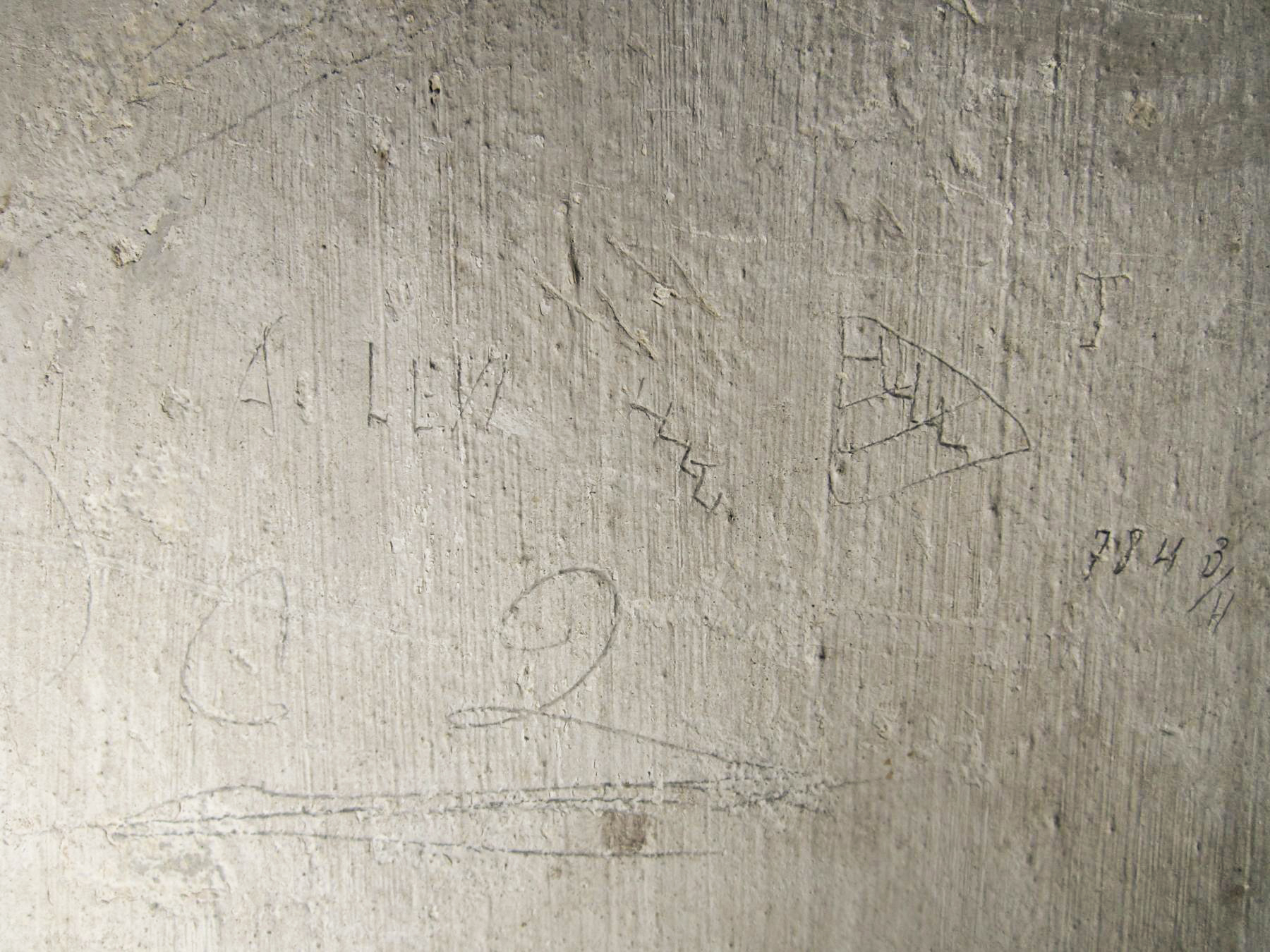 Ligne Maginot - BUCHHOLZBERG (I / 79° RIF) - (Abri) - Central téléphonique
Graffitis 