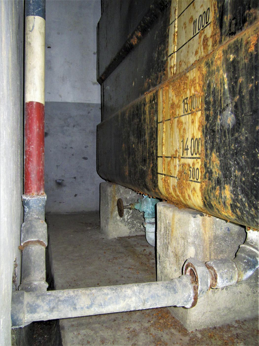 Ligne Maginot - HOFFEN - (Abri) - Réservoir de stockage 
(15 000 L)