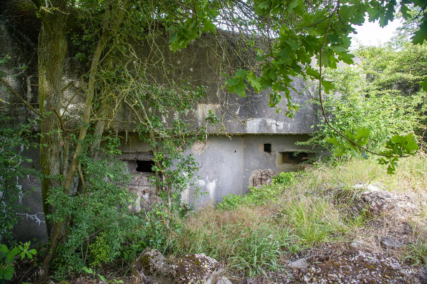Ligne Maginot - MC9B - MC24 - (Casemate d'infanterie - Double) - Flanquant Ouest