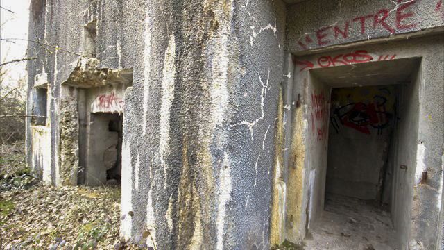 Ligne Maginot - MC23B - MC25 - (Blockhaus lourd type STG / STG-FCR - Double) - Les entrées