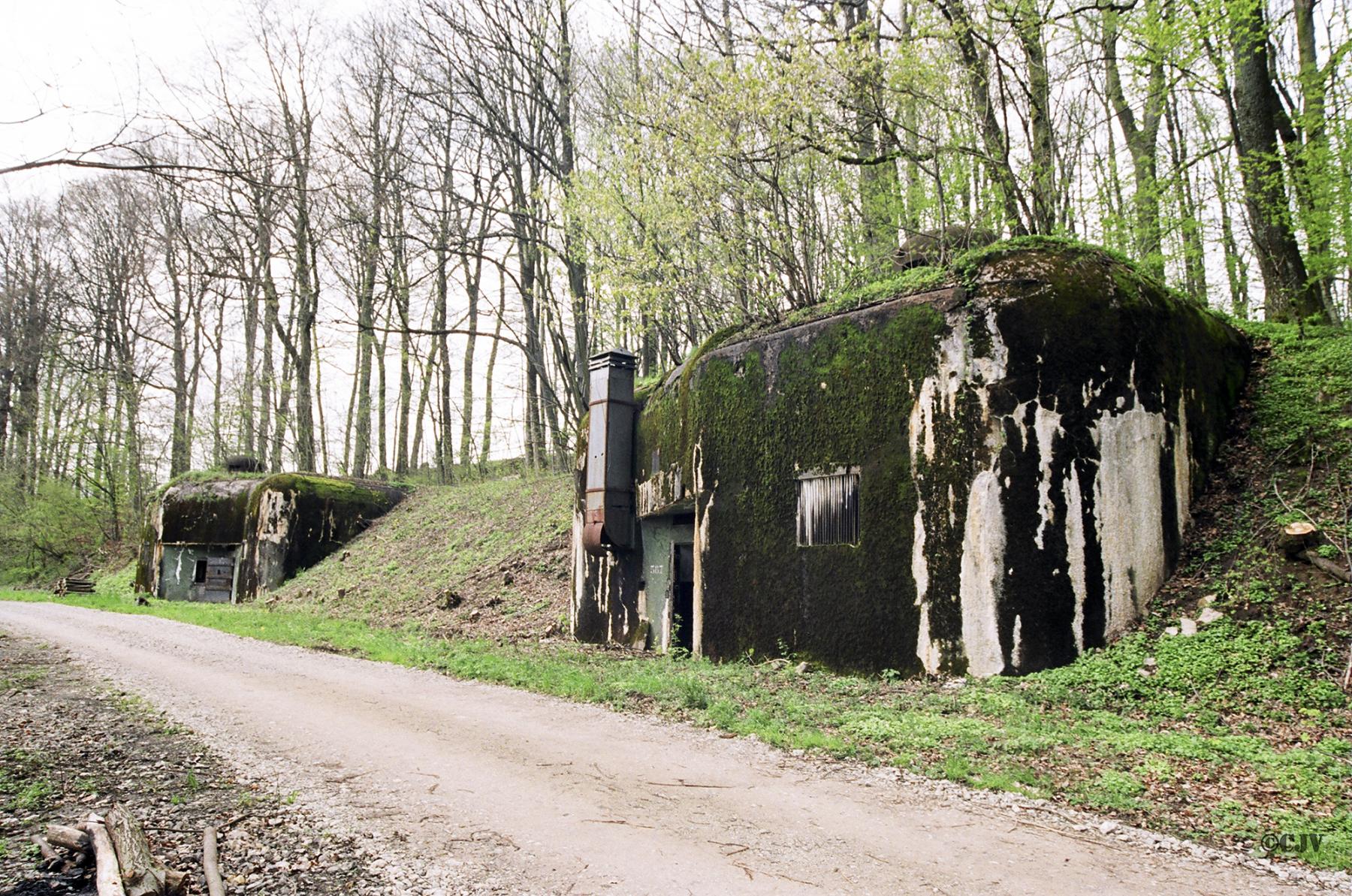 Ligne Maginot - REYERSVILLER - (Abri) - Les coffres d'entrée