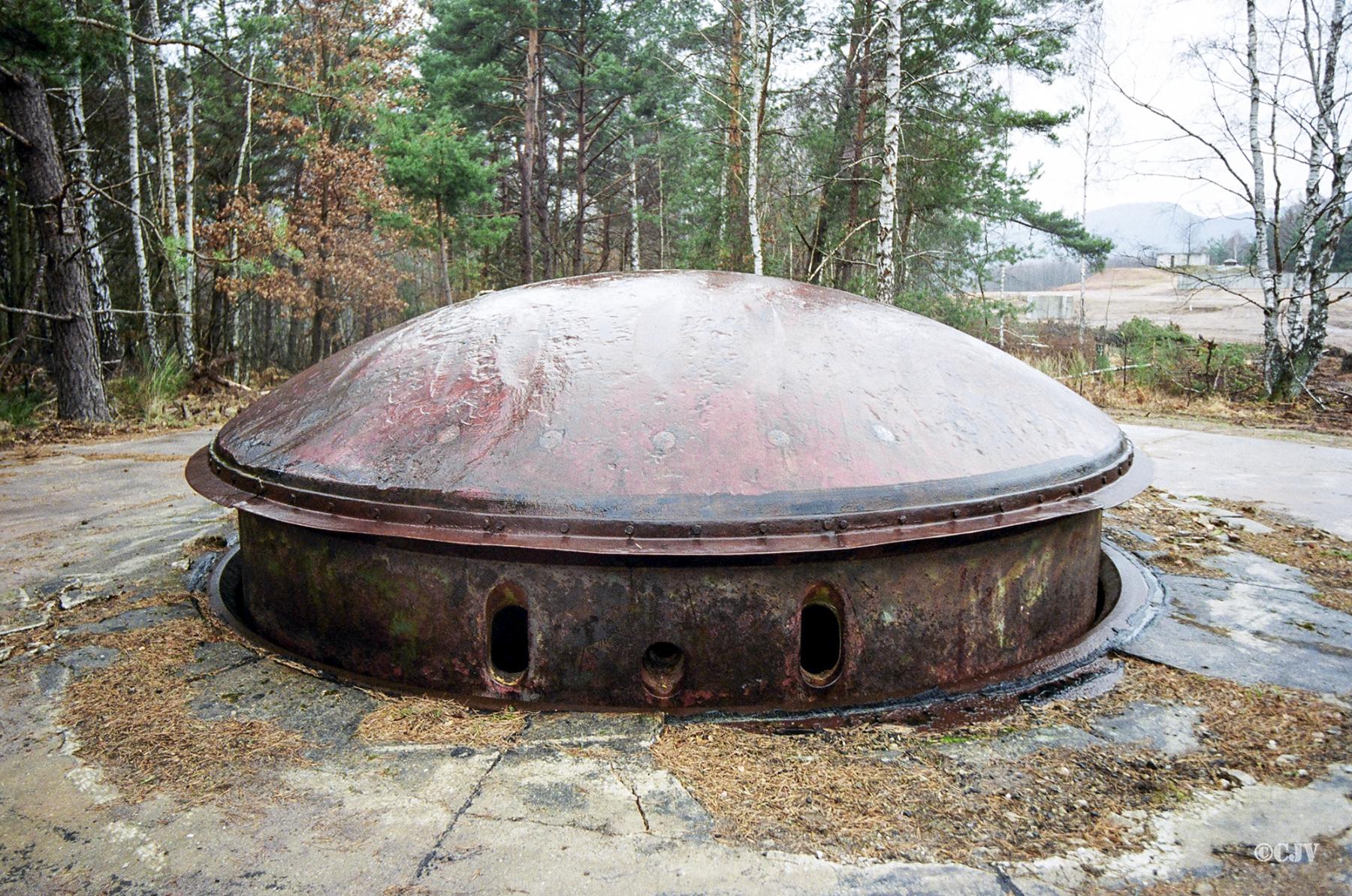Ligne Maginot - GRAND HOHEKIRKEL - (Ouvrage d'artillerie) - Bloc 4
Tourelle de 75 mle 33 - Caspar Vermeulen
