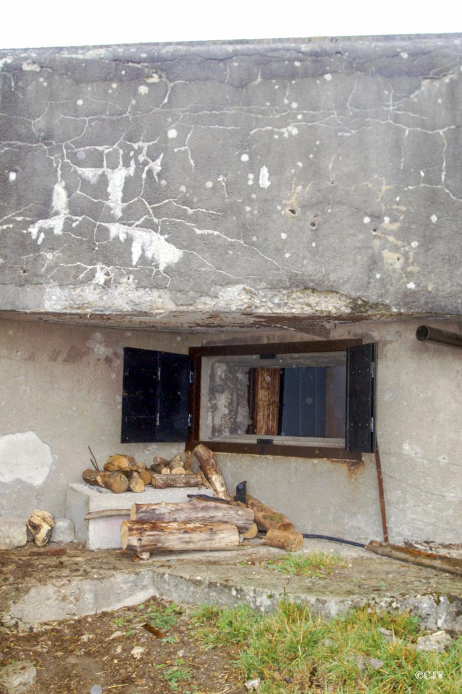 Ligne Maginot - Blockhaus MC21 - MC29B - Créneau antichar Ouest