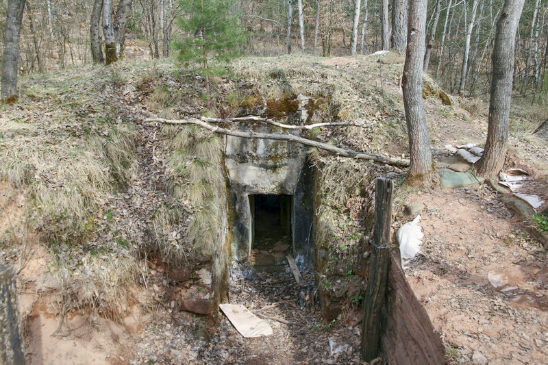 Ligne Maginot - GRAND WOLFSCHACHEN - (Blockhaus pour arme infanterie) - Vue de l'entrée