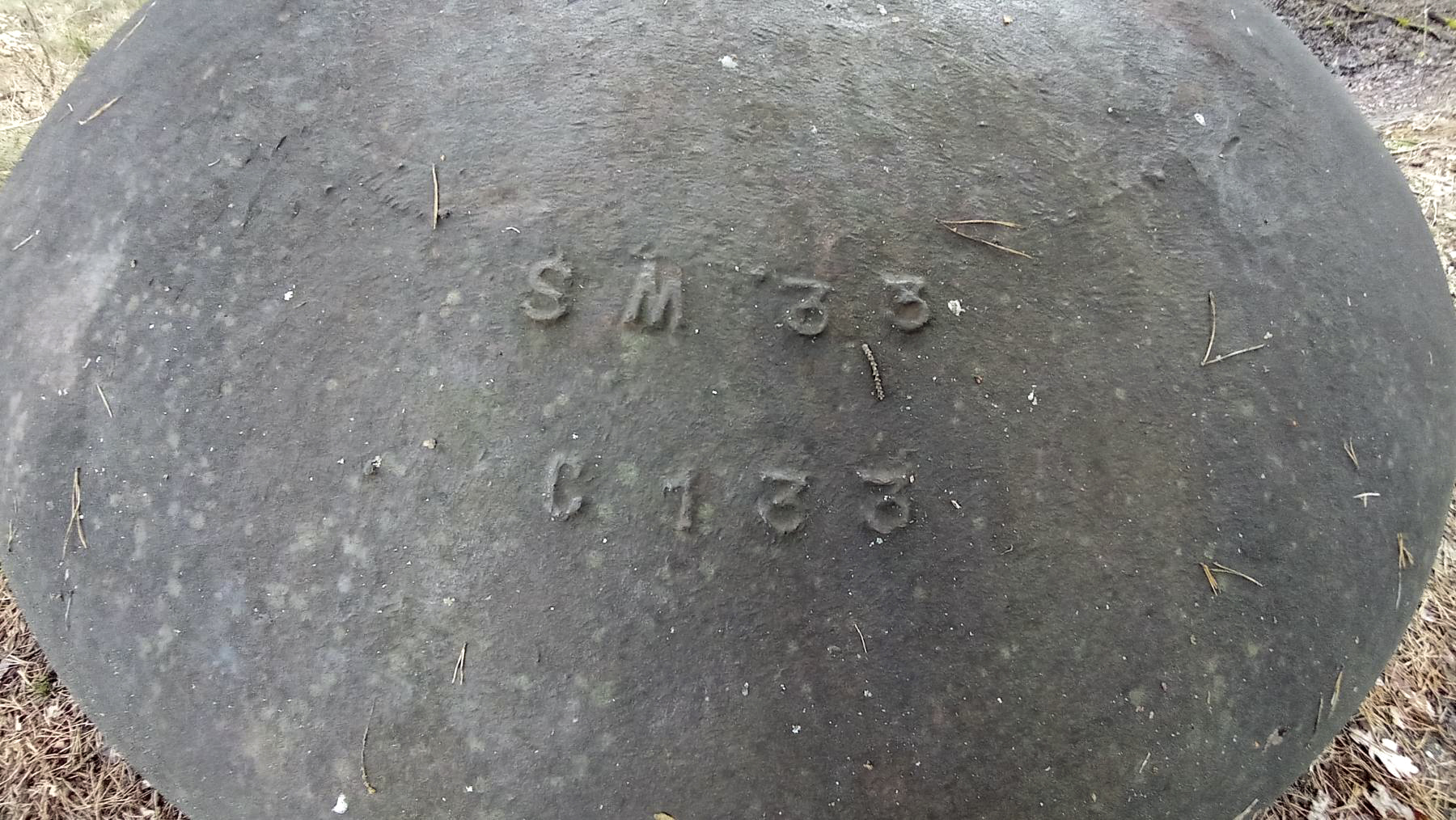 Ligne Maginot - MAIN DU PRINCE EST - (Casemate d'infanterie) - Détail de la cloche GFM type A