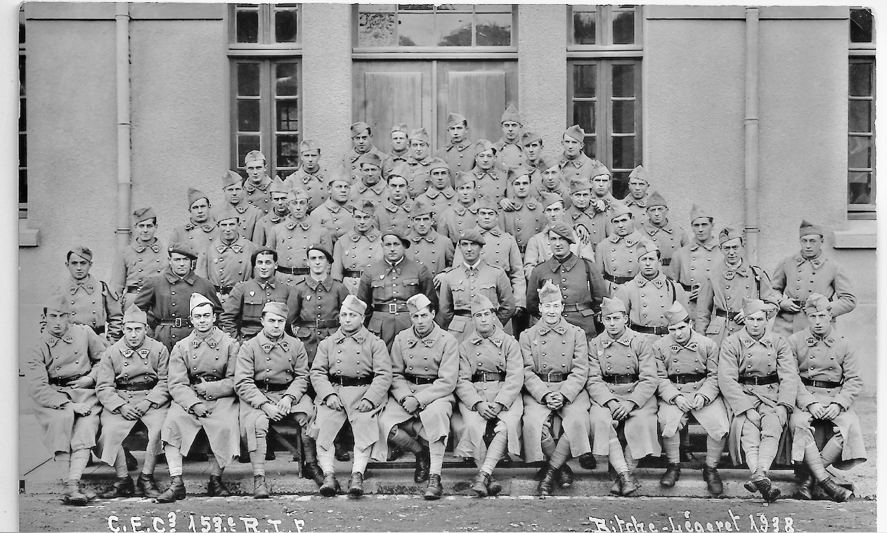 Ligne Maginot - La CEC n°3 du 153° RIF au camp du Légeret - 