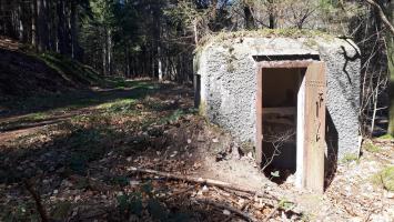 Ligne Maginot - FM34 - NONNENHARDT CENTRE 1 - (Blockhaus pour arme infanterie) - L'entrée