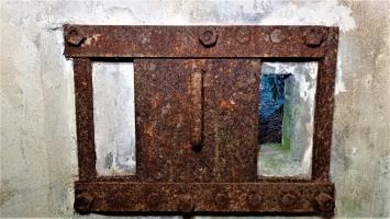 Ligne Maginot - FM40 - BETZENTHAL 3 - (Blockhaus pour arme infanterie) - Détail du créneau latéral droit