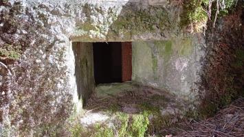 Ligne Maginot - FM40 - BETZENTHAL 3 - (Blockhaus pour arme infanterie) - Détail du créneau latéral gauche 