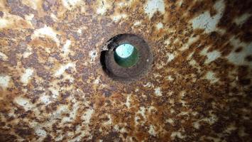 Ligne Maginot - GUNSTHAL FERME EST - (Blockhaus pour arme infanterie) - Orifice périscopique de la cloche GFM