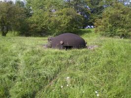 Ligne Maginot - FOUR A CHAUX - FAC - (Ouvrage d'artillerie) - Bloc 1
Noter l'enfoncement des cloches dans la dalle après l'explosion du bloc
