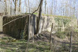 Ligne Maginot - OBERE MATTEN - (Abri) - Face Ouest avec entrée et sud
