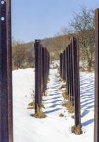 Ligne Maginot - FOUR A CHAUX - FAC - (Ouvrage d'artillerie) - Réseau de rails antichar