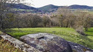 Ligne Maginot - FOUR A CHAUX - FAC - (Ouvrage d'artillerie) - Bloc 6
Vue sur Lembach depuis la cloche VDP