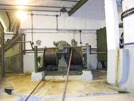 Ligne Maginot - FOUR A CHAUX - FAC - (Ouvrage d'artillerie) - Plan incliné
Treuil du monte-wagonnet