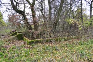 Ligne Maginot - MORT HOMME (PC) - Soubassement du casernement léger juste a coté du PC