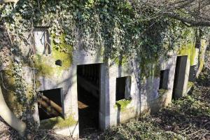 Ligne Maginot - BOIS de CALVERT (PC) - Le PC à deux alvéoles