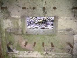 Ligne Maginot - Blockhaus BREITTUER 1 - Créneau Mitrailleuse