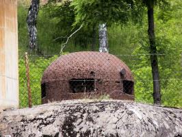 Ligne Maginot - HACKENBERG - A19 (Ouvrage d'artillerie) - Entrée des hommes
Détail d'une des cloches GFM