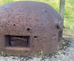 Ligne Maginot - HACKENBERG - A19 - (Ouvrage d'artillerie) - Entrée des hommes
Cloche GFM