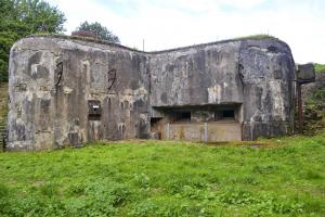 Ligne Maginot - HACKENBERG - A19 (Ouvrage d'artillerie) - Bloc 7
Casemate d'infanterie et tourelle de mitrailleuses