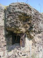 Ligne Maginot - HACKENBERG - A19 (Ouvrage d'artillerie) - Bloc 8
Détail d'un des créneaux de canon 75-29.