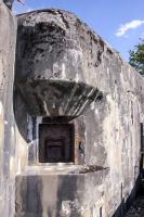 Ligne Maginot - HACKENBERG - A19 (Ouvrage d'artillerie) - Le bloc 9
Créneau pour lance bombe de 135