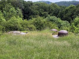 Ligne Maginot - HACKENBERG - A19 (Ouvrage d'artillerie) - Bloc 12
Vue d'ensemble depuis la chapelle.