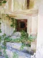 Ligne Maginot - HACKENBERG - A19 (Ouvrage d'artillerie) - Bloc 21
Détail du créneau de défense du fossé diamant.