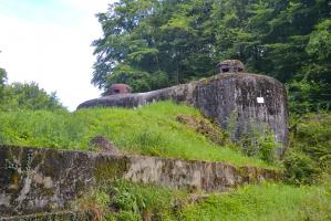 Ligne Maginot - HACKENBERG - A19 (Ouvrage d'artillerie) - Bloc 23
Casemate couvrant le fossé antichar