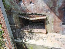 Ligne Maginot - HACKENBERG - A19 (Ouvrage d'artillerie) - Bloc 25
Créneau du mortier de 50.