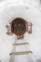 Ligne Maginot - B723 - FERME aux PUCES (Blockhaus pour canon) - L’intérieur de la cloche