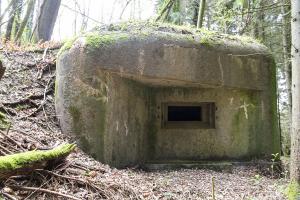 Ligne Maginot - B726 - FERME MIQUET (Blockhaus pour canon) - Façade Nord