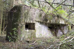 Ligne Maginot - B726 - FERME MIQUET (Blockhaus pour canon) - Façade Sud