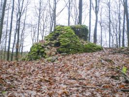 Ligne Maginot - FM39 - DIEBSKOPF 1 - (Blockhaus pour arme infanterie) - Le rocaillage protégeant le bloc