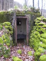 Ligne Maginot - FM39 - DIEBSKOPF 1 - (Blockhaus pour arme infanterie) - L'entrée en partie protégée par le rocaillage