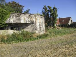 Ligne Maginot - A1 - TROIS ROIS - (Blockhaus lourd type STG / STG-FCR - Double) - Blockhaus A 1 Trois Rois situé dans son environnement.