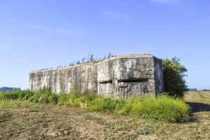 Ligne Maginot - A3 - FERME DE L'ETOILE - (Blockhaus lourd type STG / STG-FCR - Double) - Vu coté créé, beau d'observation
