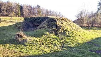 Ligne Maginot - FM127 - PETIT MUEHLBERG NORD - (Blockhaus pour arme infanterie) - Le bloc, habilement intégré au terrain