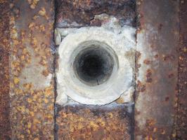 Ligne Maginot - FM127 - PETIT MUEHLBERG NORD - (Blockhaus pour arme infanterie) - L'orifice périscopique