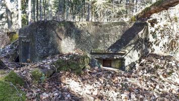 Ligne Maginot - C10 - GUNSTHAL 3 - (Blockhaus pour canon) - Créneau latéral