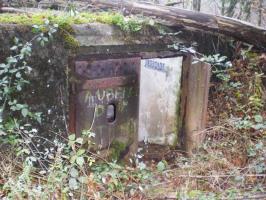 Ligne Maginot - C10 - GUNSTHAL 3 - (Blockhaus pour canon) - L'entrée