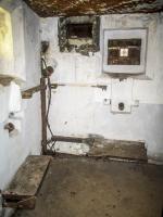 Ligne Maginot - NONNENHARDT N°3 - (Blockhaus pour arme infanterie) - Caponnière de façade et ses deux créneaux FM équipés de plateformes pour les tireurs