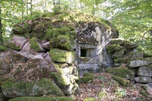 Ligne Maginot - FM41 - GRAND MUEHLBERG 1 - (Blockhaus pour arme infanterie) - Créneau frontal droit