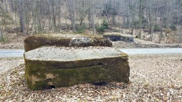 Ligne Maginot - LANGTHAL 1 - (Blockhaus pour arme infanterie) - Le blockhaus de défense rapprochée