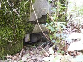 Ligne Maginot - LANGTHAL 1 - (Blockhaus pour arme infanterie) - Un des créneaux du blockhaus de défense rapprochée